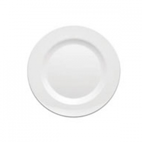 ASSIETTES "ASAMI WARE"  Ø 18 CM BLANC MÉLAMINE (12 UNITÉ) - Garcia de Pou