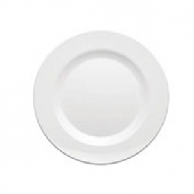 ASSIETTES "ASAMI WARE"  Ø 23 CM BLANC MÉLAMINE (12 UNITÉ) - Garcia de Pou