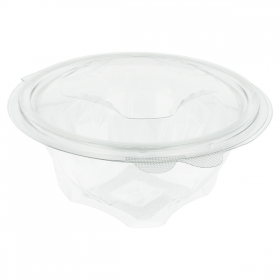 SALADIERS AVEC CHARNIÈRE 500 ML Ø 13,1x8,4 CM TRANSPARENT RPET (600 UNITÉ) - Garcia de Pou