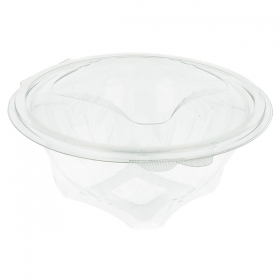 SALADIERS AVEC CHARNIÈRES 750 ML Ø 14,8x9,7 CM TRANSPARENT RPET (400 UNITÉ) - Garcia de Pou