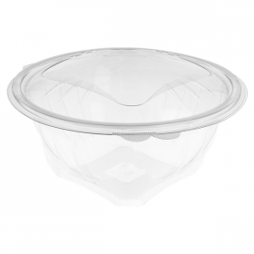 SALADIERS AVEC CHARNIÈRE 1500 ML Ø 18,2x12,1 CM TRANSPARENT RPET (300 UNITÉ) - Garcia de Pou