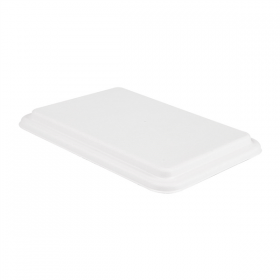 COUVERCLES POUR CODE 194.27 "BIONIC"  BLANC BAGASSE (400 UNITÉ) - Garcia de Pou