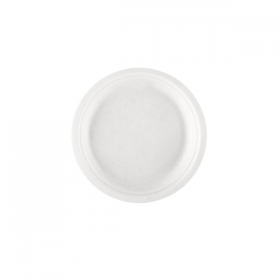 ASSIETTES BIONIC  Ø 15,5x1,4 CM BLANC BAGASSE (170 UNITÉ)
