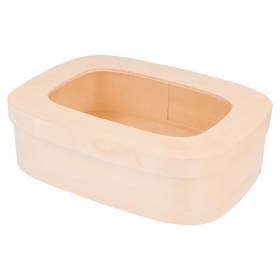 BOÎTE POUR 10/12 MACARONS  18x12,8x5 CM NATUREL BOIS (40 UNITÉ) - Garcia de Pou