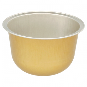 RECIPIENT PATISSERIE 150 ML Ø 8,5x4,3 CM OR ALUMINIUM (100 UNITÉ) - Garcia de Pou