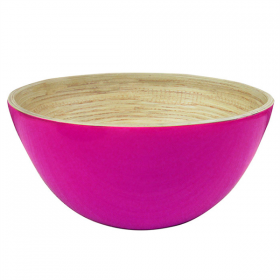 BOLS  Ø 25,5x12 CM FUCHSIA BAMBOU (1 UNITÉ) - Garcia de Pou