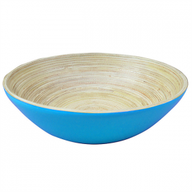 BOLS  Ø 20x6 CM TURQUOISE BAMBOU (1 UNITÉ) - Garcia de Pou