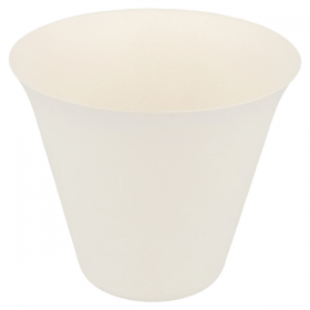 GOBELETS TUMBLER "BIONIC" 335 ML Ø 9,9x8,5 CM BLANC BAGASSE (200 UNITÉ) - Garcia de Pou