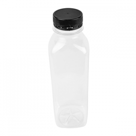 BOUTEILLES 500 ML 6x6x19,5 CM TRANSPARENT RPET (126 UNITÉ) - Garcia de Pou