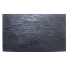 PLATEAUX GN 1/3 IMITATION ARDOISE "ASAMI WARE"  32,5x17,5x4 CM NOIR MÉLAMINE (6 UNITÉ) - Garcia de Pou