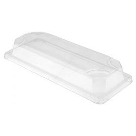 COUVERCLES POUR RÉF. 212.93 "BIONIC"  22,2x9,6x3,2 CM TRANSPARENT OPS (800 UNITÉ) - Garcia de Pou