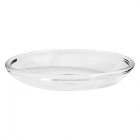 MINI ASSIETTES  Ø 6x1 CM TRANSPARENT VERRE BOROSILICATE (12 UNITÉ) - Garcia de Pou