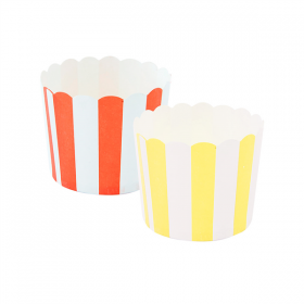 MUFFIN CUPS  150 + 18 g/m2 Ø 5,3x4,2 CM ASSORTI CARTON (2400 UNITÉ) - Garcia de Pou