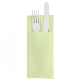 SERVIETTES "CANGURITO" "DRY COTTON" 55 G/M2 33x40 CM KIWI AIRLAID (700 UNITÉ) - Garcia de Pou