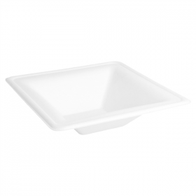 BOLS "BIONIC" 500 ML 16x16x4 CM BLANC BAGASSE (400 UNITÉ) - Garcia de Pou
