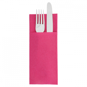 SERVIETTES "CANGURITO"  55 G/M2 33x40 CM FUCHSIA AIRLAID (700 UNITÉ) - Garcia de Pou
