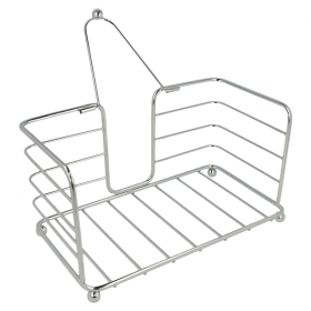 CORBEILLE SERVIETTES  23x12,5x12,5 CM CHROME INOX (1 UNITÉ) - Garcia de Pou