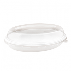 COUVERCLES POUR RÉFÉRENCE 215.97 "BIONIC"  21x14,1x3,5 CM TRANSPARENT PET (300 UNITÉ) - Garcia de Pou