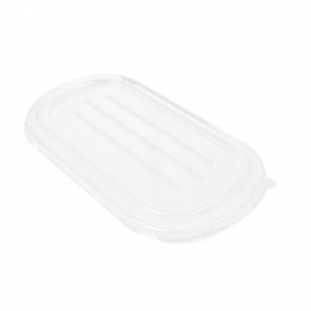 COUVERCLES LUNCH BOX 216.01/02/03/04 "BIONIC"  23,6x13,5x1,4 CM TRANSPARENT PET (500 UNITÉ)