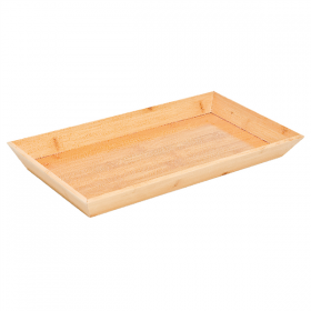 PLATEAU RECTANGULAIRE  36,2x19,1x3,8 CM NATUREL BAMBOU (1 UNITÉ) - Garcia de Pou