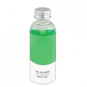 FLACONS GEL BAIN "THERAPY" 50 ML 9 CM TRANSPARENT PLASTIQUE (200 UNITÉ) - Garcia de Pou