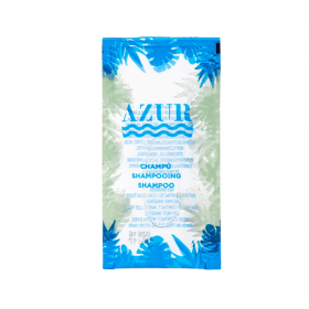 SACHETS SHAMPOOING "AZUR" 10 ML 10x5 CM TRANSPARENT (1000 UNITÉ) - Garcia de Pou