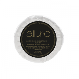 SAVONNETTES RONDES "ALLURE" 18 G Ø5,2x1 CM BLANC (500 UNITÉ) - Garcia de Pou