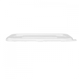 COUVERCLES BAS POUR RÉFÉRENCES 221.38-221.39 "BIONIC"  22,2x14,6x0,9 CM TRANSPARENT PET (600 UNITÉ) - Garcia de Pou