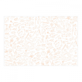 FEUILLES INGRAISSABLES "DELI" 32 G/M2 35x52 CM BLANC PARCH.INGRAISSABLE (500 UNITÉ) - Garcia de Pou