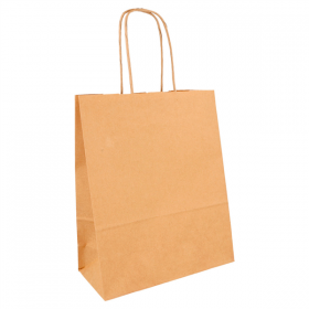 SACS SOS AVEC ANSES  80 G/M2 18+8x21,5 CM NATUREL KRAFT (250 UNITÉ) - Garcia de Pou