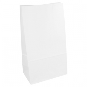 SACS SOS SANS ANSES  70 G/M2 14+8x24 CM BLANC CELLULOSE (1000 UNITÉ) - Garcia de Pou