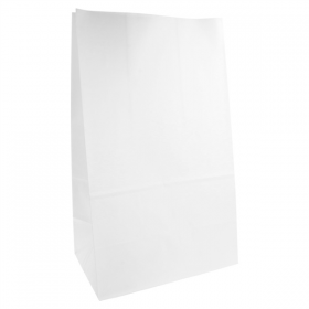 SACS SOS SANS ANSES  70 G/M2 22+14x37 CM BLANC CELLULOSE (500 UNITÉ) - Garcia de Pou