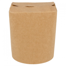 RÉCIPIENTS MULTIUSAGES MICRO-ONDABLES 480 ML 275 + 25 PE G/M2 Ø8x9 CM NATUREL KRAFT (50 UNITÉ) - Garcia de Pou