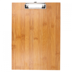 PLANCHE PORTE MENU AVEC PINCE  22,9x31,8x0,4 CM BAMBOU (1 UNITÉ) - Garcia de Pou