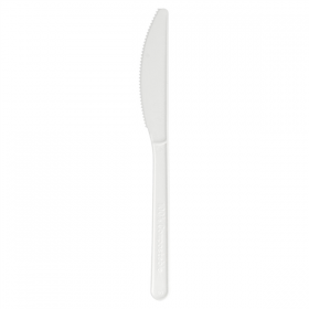 COUTEAUX  18 CM BLANC CPLA (1000 UNITÉ) - Garcia de Pou