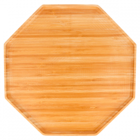 PLATEAU OCTOGONAL  28x28x1,7 CM BAMBOU (1 UNITÉ) - Garcia de Pou