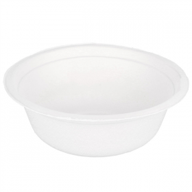 SALADIERS "BIONIC" 950 ML Ø 17,5x6,7 CM BLANC BAGASSE (600 UNITÉ) - Garcia de Pou