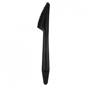 COUTEAUX "ELEGANCE"  16,5 CM NOIR BOIS (100 UNITÉ) - Garcia de Pou
