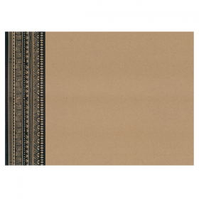 SETS DE TABLE OFFSET "NAIROBI" 70 G/M2 31x43 CM QUADRICHROMIE KRAFT (2000 UNITÉ) - Garcia de Pou