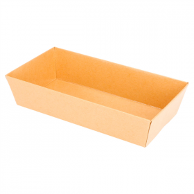 BARQUETTES  250 + 12,5 PE G/M2 15,5x8,5x3,5 CM NATUREL KRAFT (1000 UNITÉ) - Garcia de Pou