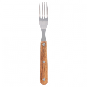 FOURCHETTES À STEAK  8,9 CM ARGENTE INOX (12 UNITÉ) - Garcia de Pou