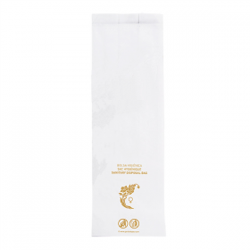 SACHETS HYGIÉNIQUES "TOUCH OF CHARM" 50 G/M2 9+6x26 CM BLANC CELLULOSE (2500 UNITÉ) - Garcia de Pou