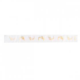 BANDES SANITAIRES WC "TOUCH OF CHARM"  43x4,5 CM BLANC LDPE (1000 UNITÉ) - Garcia de Pou