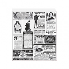 PAPIER INGRAISSABLES OUVERT 2 CÔTÉS FAST FOOD PFAS FREE "TIMES" 35 G/M2 23x25,5 CM BLANC PARCH.INGRAISSABLE (500 UNITÉ)