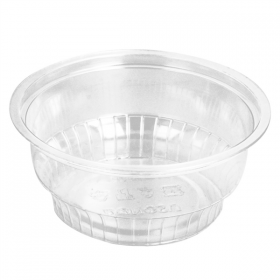POTS À GLACE 150 ML Ø9,5x3,8 CM TRANSPARENT PET (1000 UNITÉ)