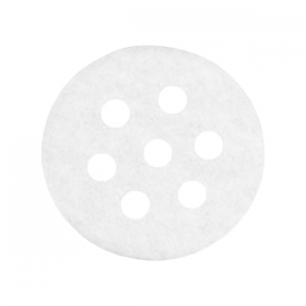 PAPIERS PERFORÉS POUR DIM-SUM 165.61  40 G/M2 Ø6,5 CM BLANC PARCH.INGRAISSABLE (2000 UNITÉ) - Garcia de Pou