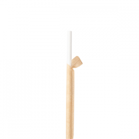 PAILLES DROITES SOUS SACHETS KRAFT  Ø0,60x20 CM BLANC PAPIER (3000 UNITÉ) - Garcia de Pou