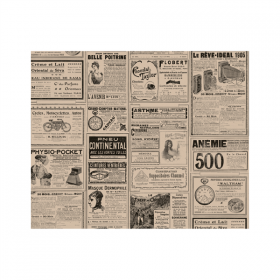 PAPIER INGRAISSABLES BASKET "TIMES" 32 G/M2 31x38 CM NATUREL PARCH.INGRAISSABLE (1000 UNITÉ) - Garcia de Pou
