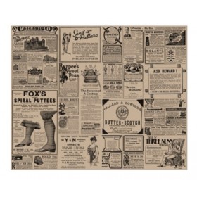 PAPIER INGRAISSABLE KRAFT "TIMES" 31x38cm 