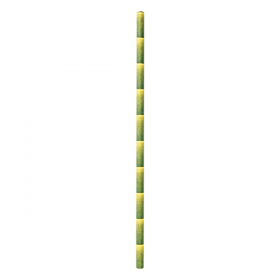 PAILLES DROITES BAMBOU STAMPÉ  Ø0,60x21 CM PAPIER (3000 UNITÉ) - Garcia de Pou